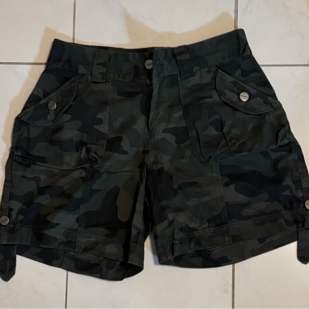 Camouflage Cargo Shorts